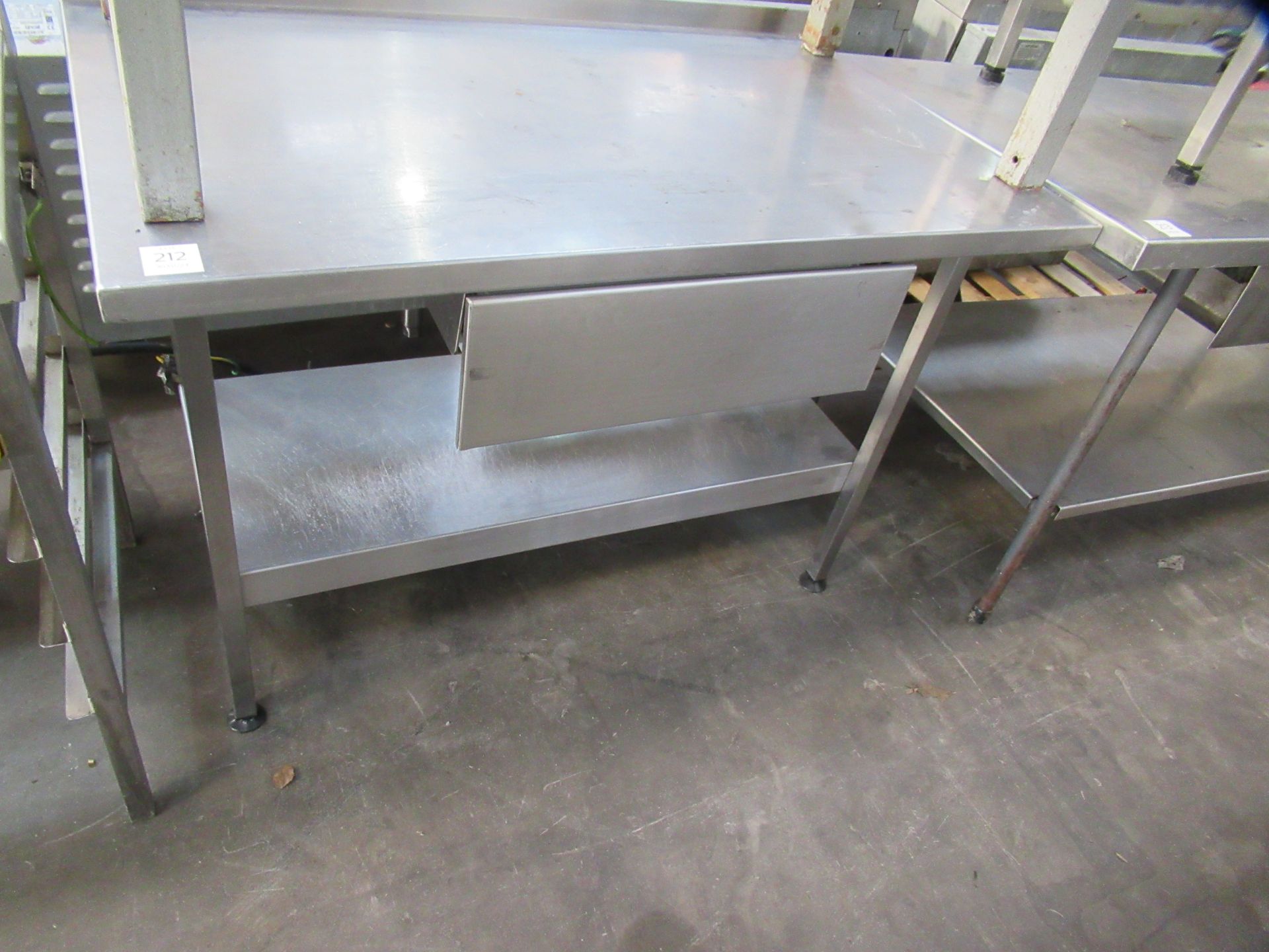 2x Commercial Catering Prep Tables - Image 4 of 6