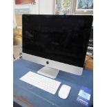 Apple iMac, Epson Workforce Printer, Luxor 15" Monitor and Samsung DVD Player