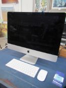 Apple iMac, Epson Workforce Printer, Luxor 15" Monitor and Samsung DVD Player