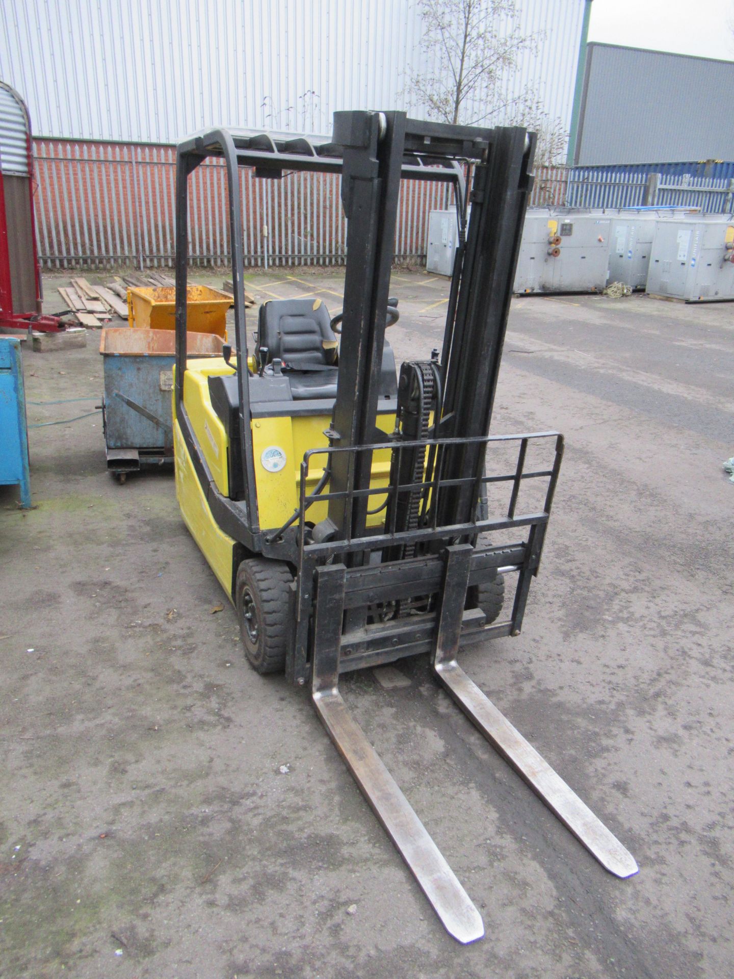 Jungheinrich Electric Three Wheeled Forklift Truck - Image 3 of 10