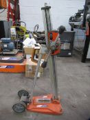 A Husqvarna Diamond Drill - Rig only