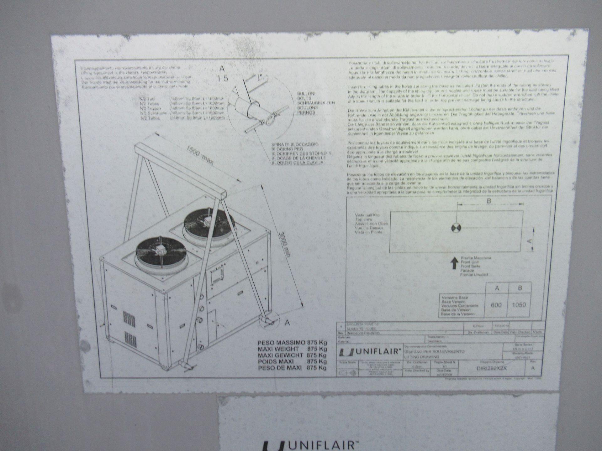 Schneider Unifair Packaged Air Cooled Water Chiller - Image 3 of 9