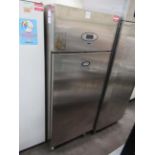 Foster Stainless Steel Single Door Commercial Mobile Refrigerator.