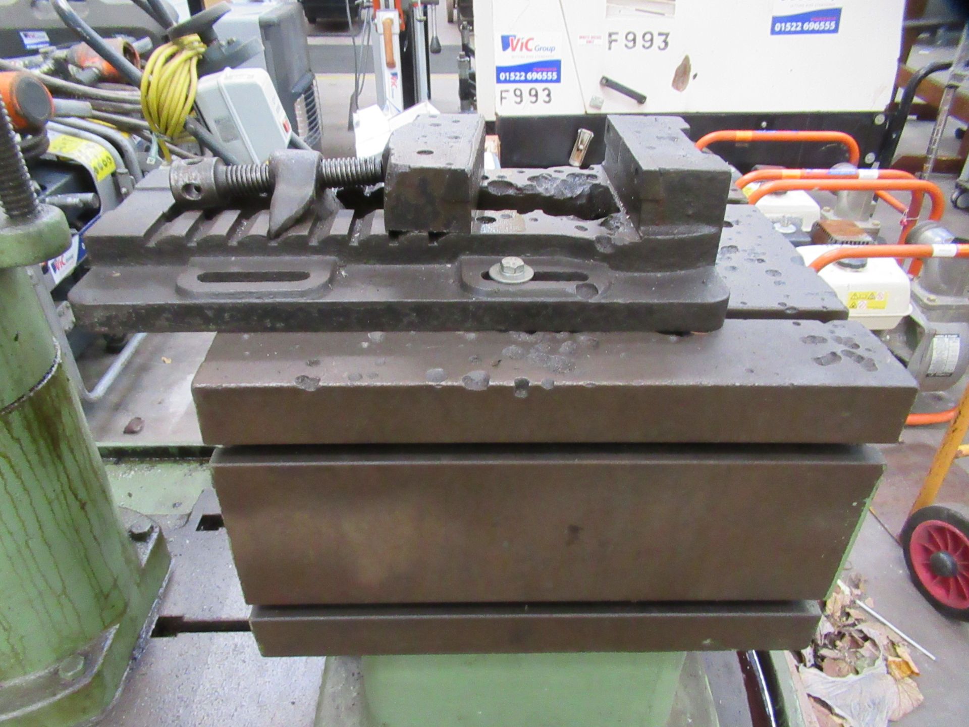 Cincinnati Bickford Radial Arm Drill with Machine Block - Image 7 of 14