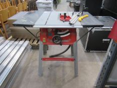 An Einhell TC-TS 2025/1U Circular Saw Table - 240V