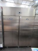 Foster Stainless Steel Double Door Commercial Mobile Freezer