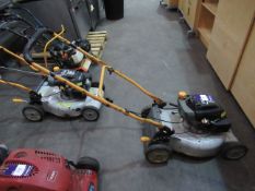 2x Ryobi OHV Petrol Powered Lawn Mowers - Spares or Repairs
