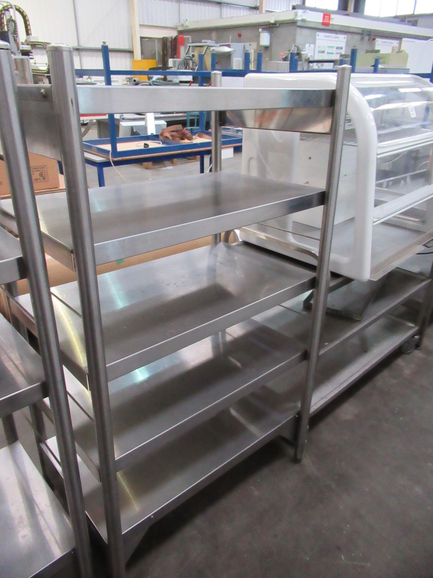 2x Stainless Steel Shelf Units - Image 3 of 3