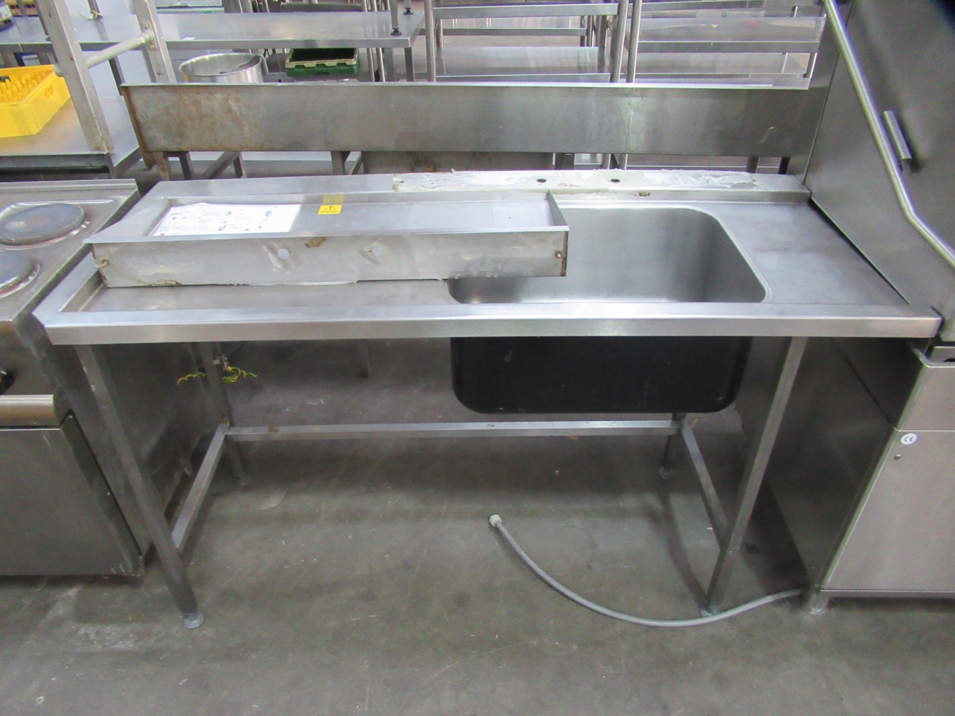 Lamber Newscan NSP1500 Commercial Dishwasher and Cleaning Station Tables. - Image 2 of 9