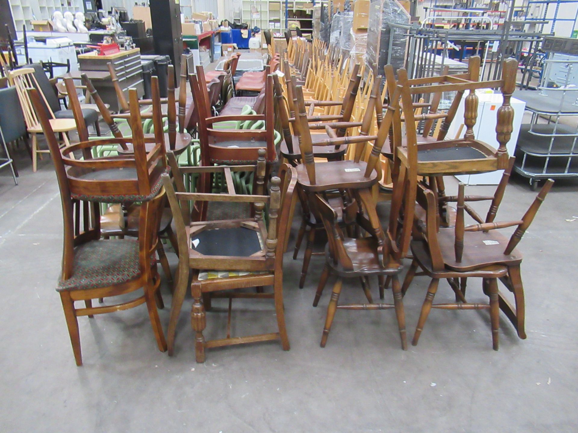 17x Various Wooden Chairs