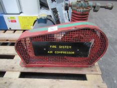 Fire System Air Compressor and A Horiuchi Hydraulic Ram