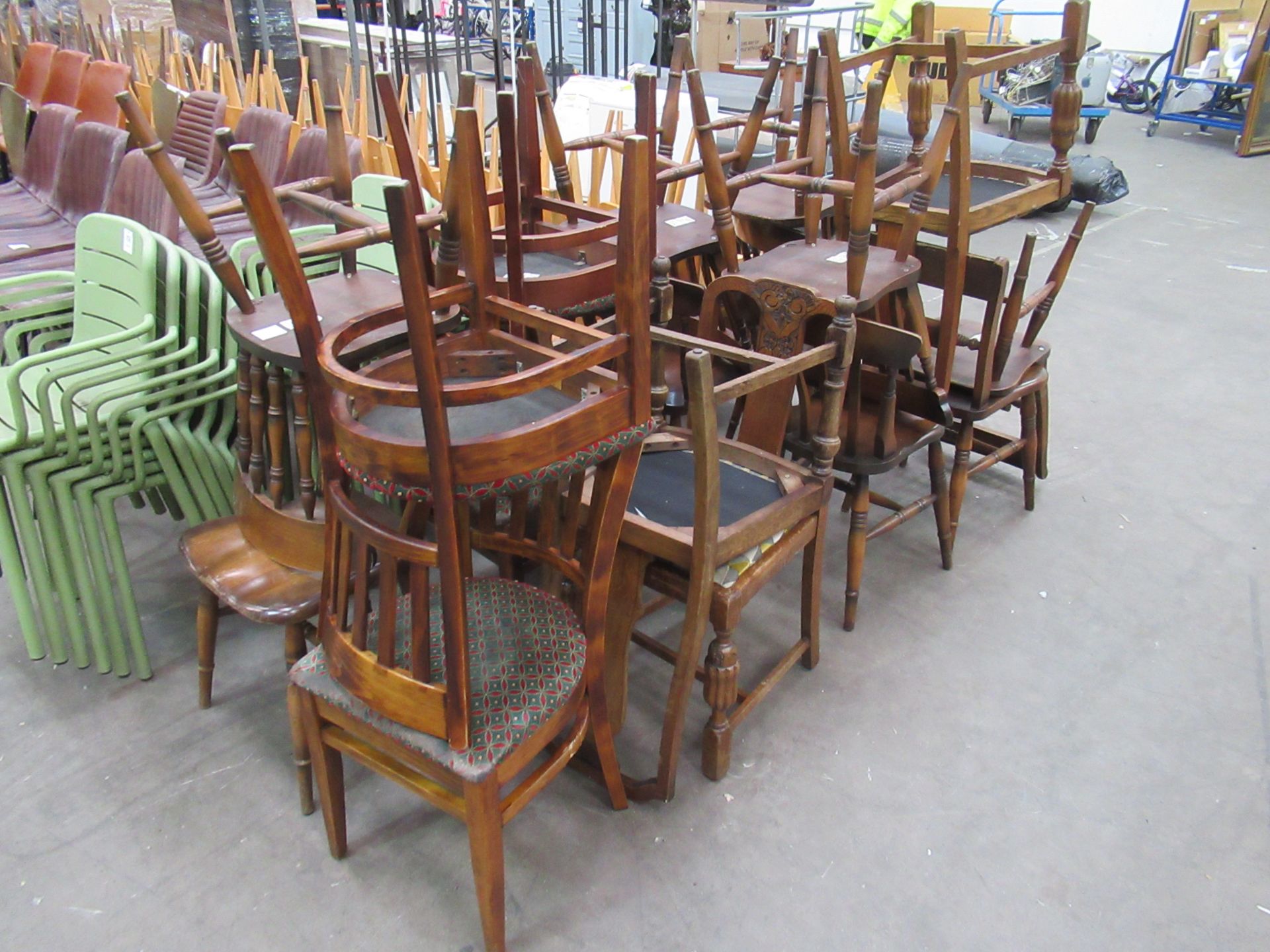 17x Various Wooden Chairs - Image 2 of 3