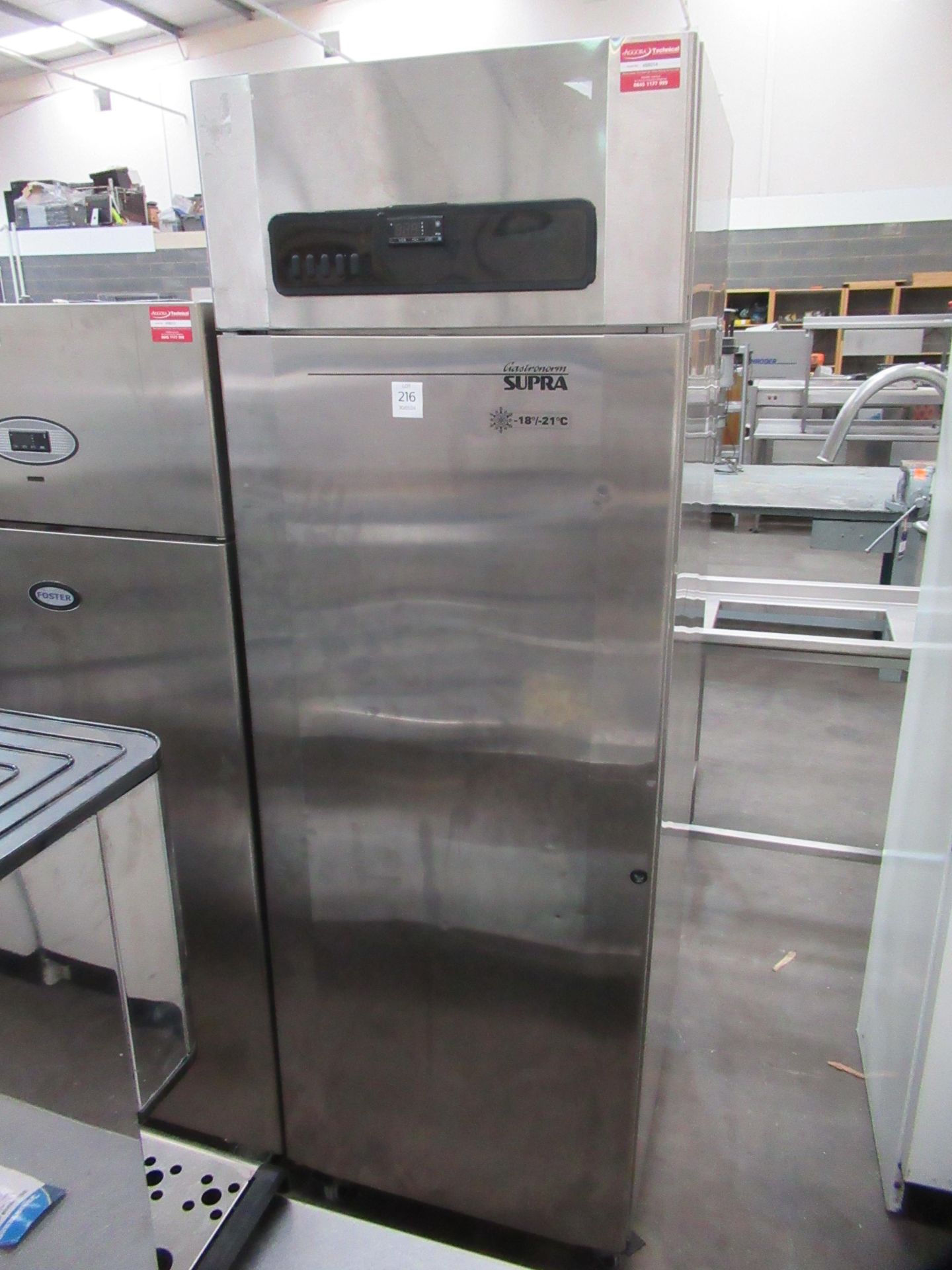 Foster Gastronorm Supra Stainless Steel Single Door Commercial Mobile Freezer