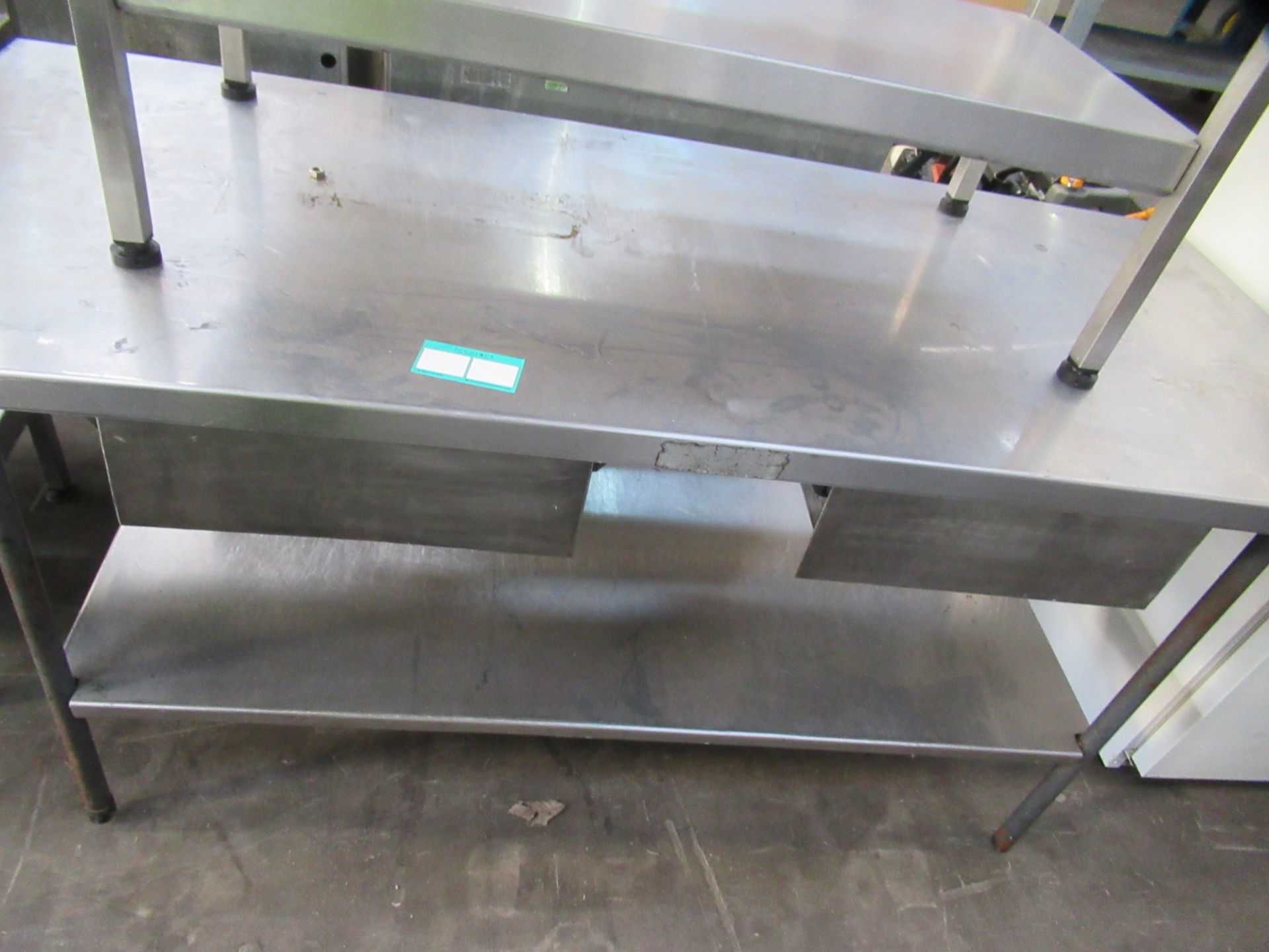 2x Commercial Catering Prep Tables - Image 6 of 8