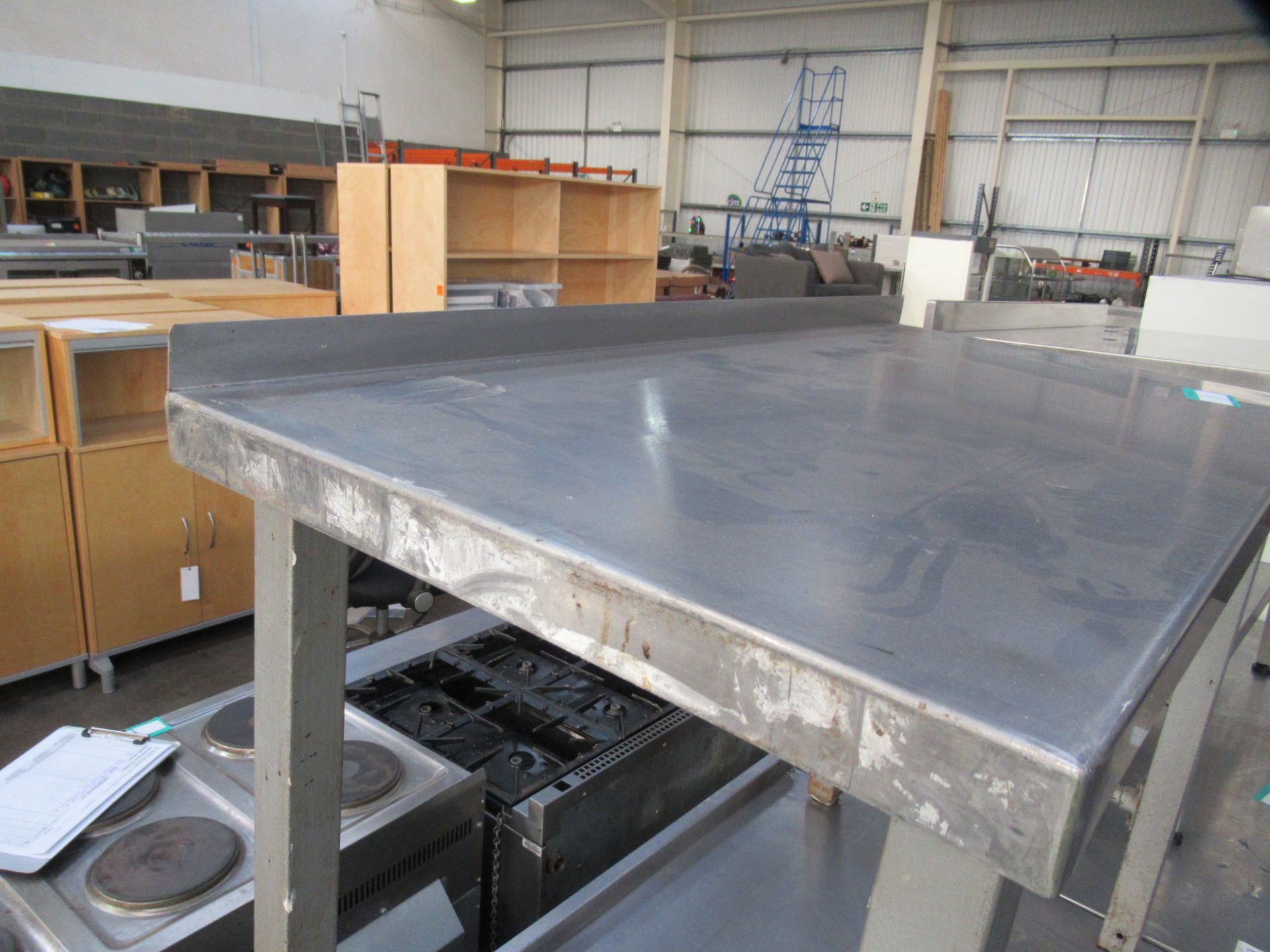 2x Commercial Catering Prep Tables - Image 3 of 6