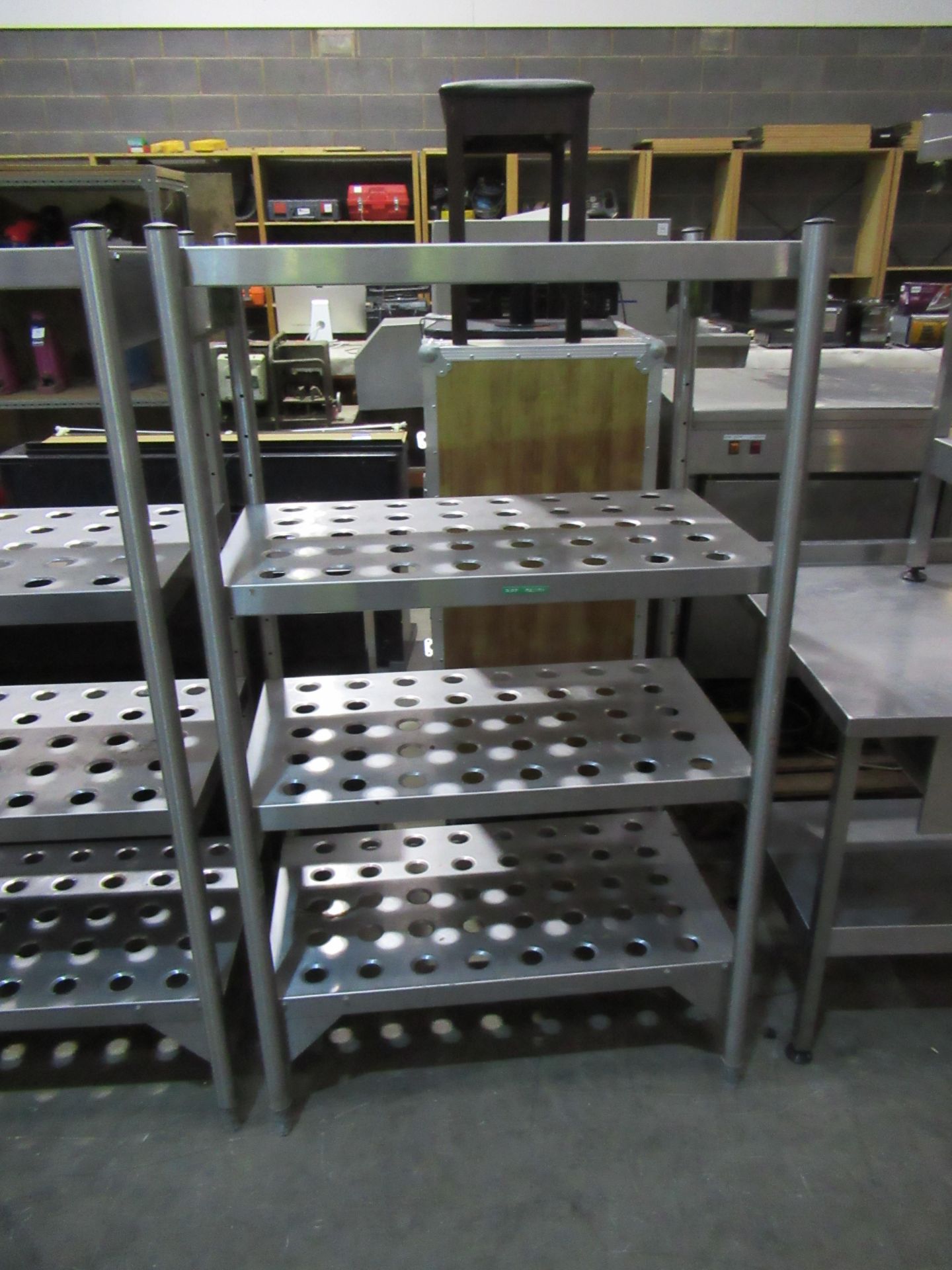 2x Stainless Steel Storage Racks - Image 3 of 3