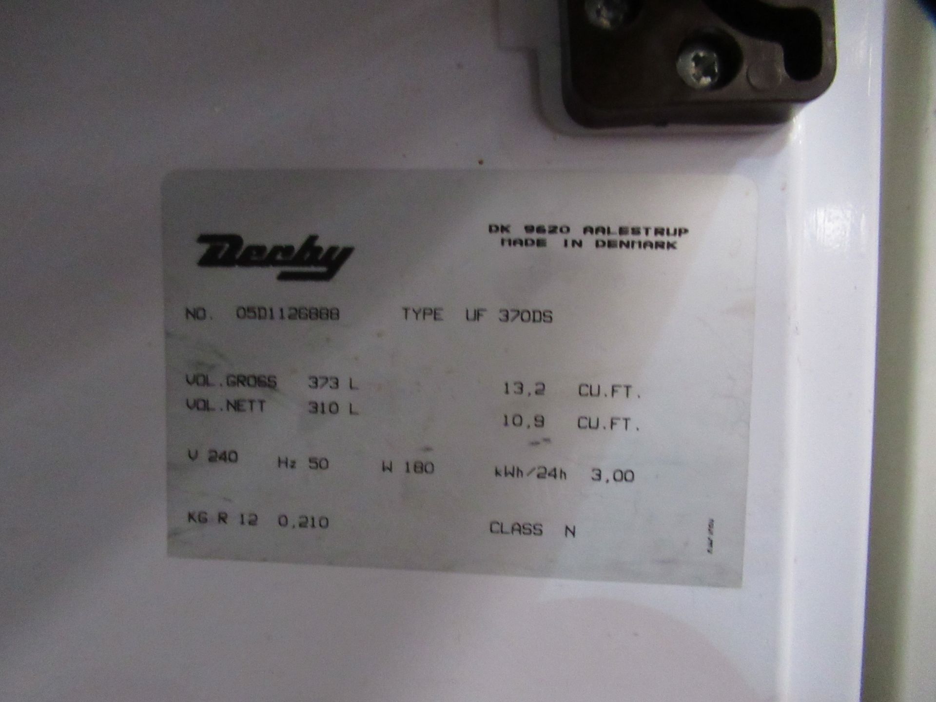 Derby Single Door Upright Freezer - Image 3 of 3