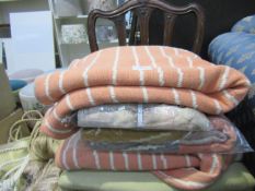 Qty of Voyage Maison Throws