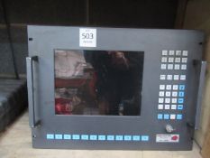 Rovetta Presse PNC 2000 Control Panel Screen