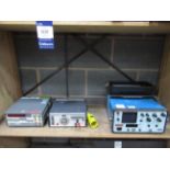 Shelf of Test Equipment