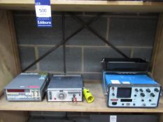 Shelf of Test Equipment