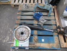 Destaco Rotating Drive Table, 1ph Motor Gearbox etc.