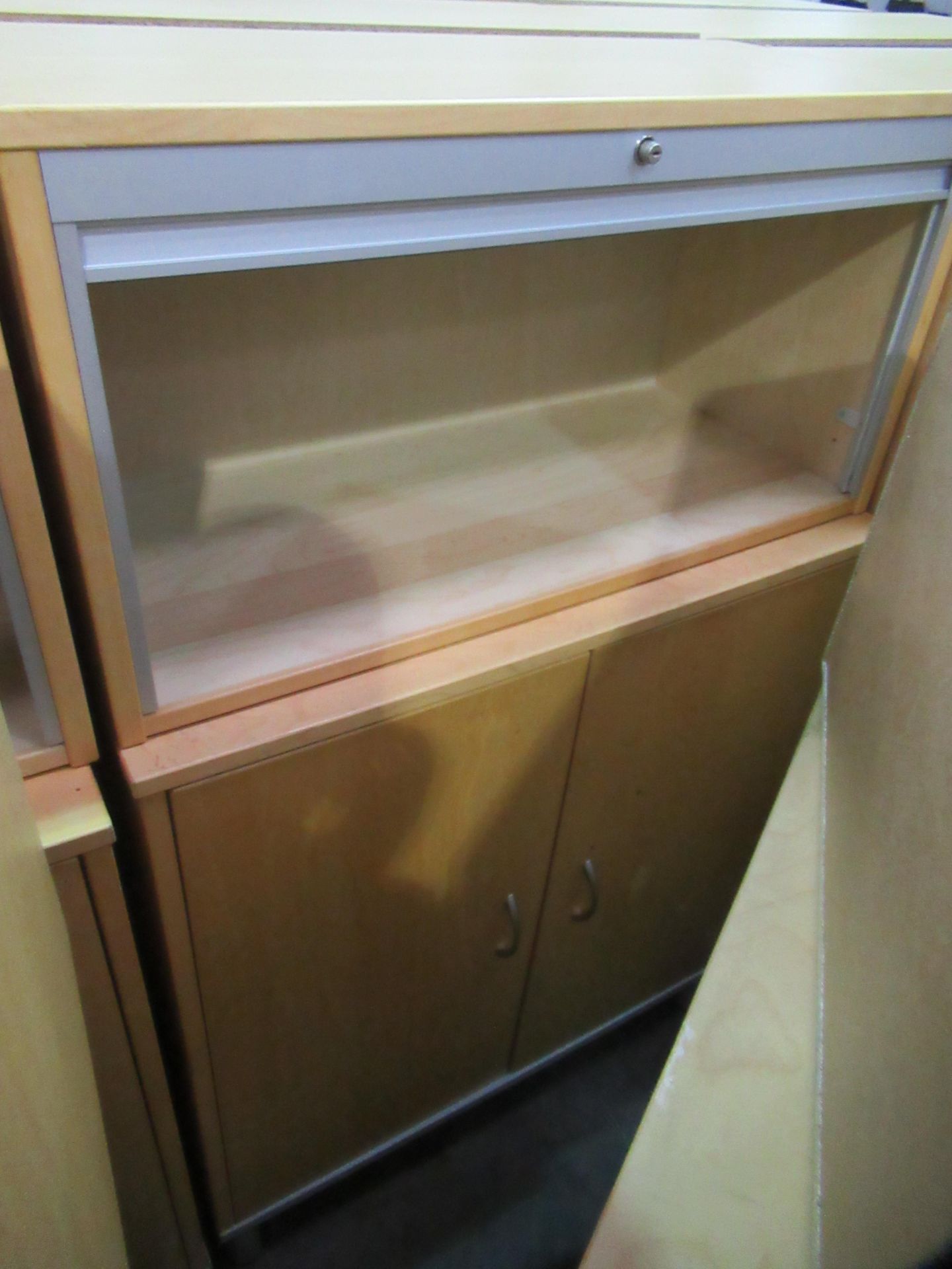 4x Two Door Office Cabinets with 4x Separate Tambour Cabinets - Image 5 of 5