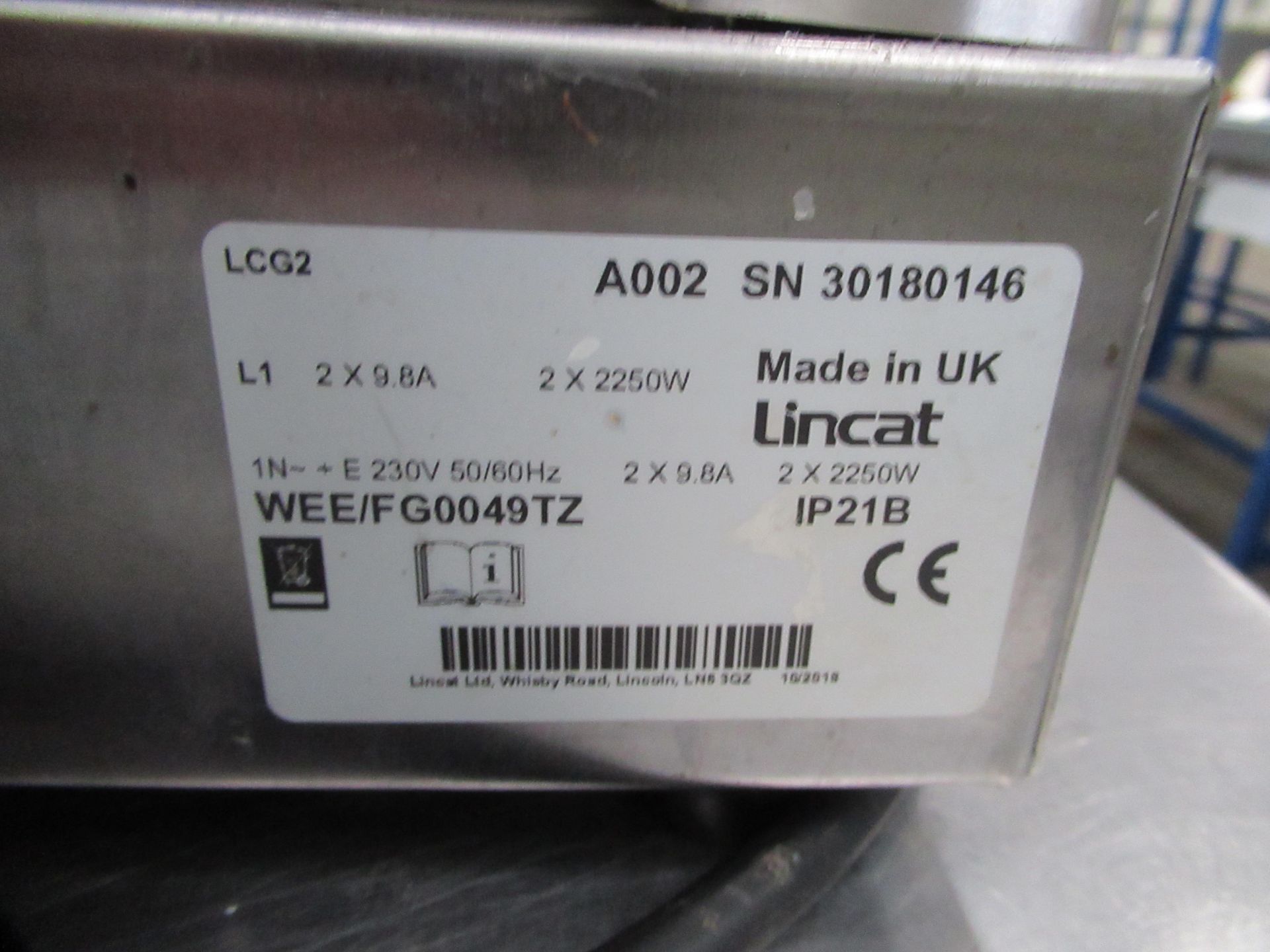 Lincat Double Contact Grill - 240V - Image 3 of 3