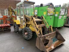 Thwaites Alldig Backhoe Dumper/Loader. Made 1988, S/N 3/2401