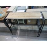 Wire Framed Mason Basket Table