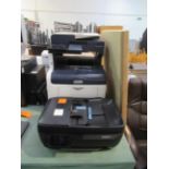 HP Office Jet 3831 Printer/Scanner and a Xerox Versalink C405 Printer/Scanner