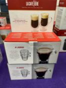 A Selection of Judge Glassware and Cafetieres - boxed