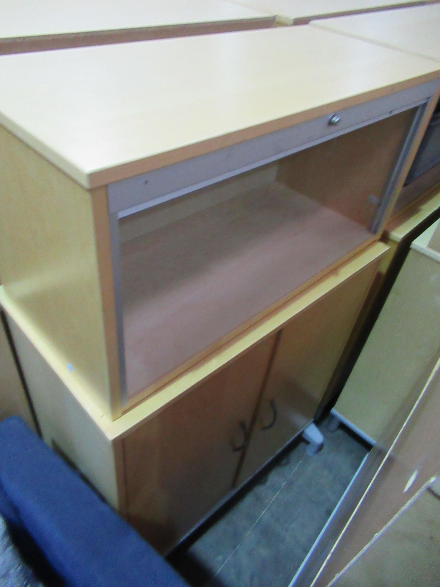 4x Two Door Office Cabinets with 4x Separate Tambour Cabinets - Image 4 of 5