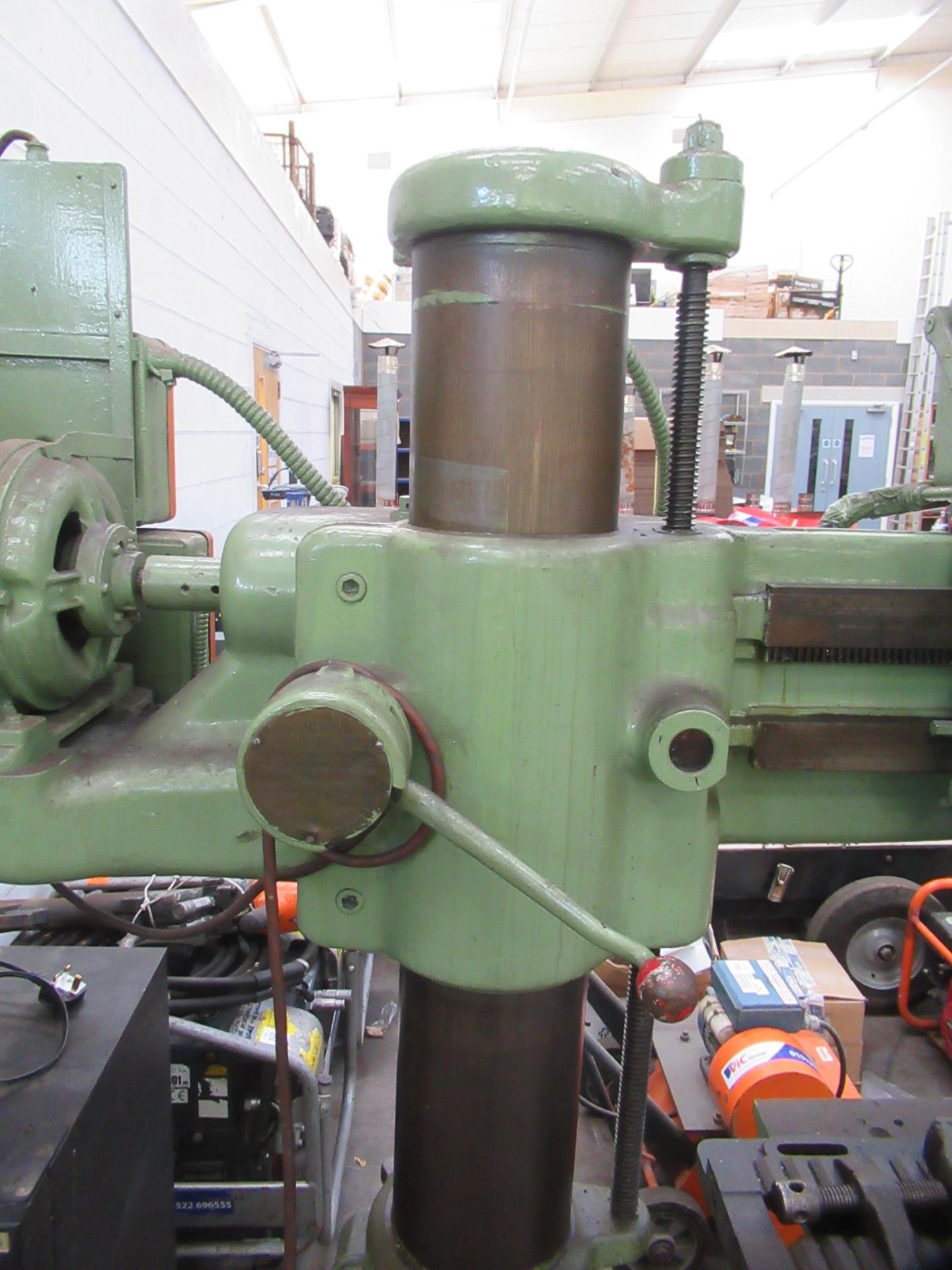 Cincinnati Bickford Radial Arm Drill with Machine Block - Image 4 of 14