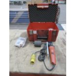 A Fein 110V Hand Sander/Polisher Multi-Tool with carry case