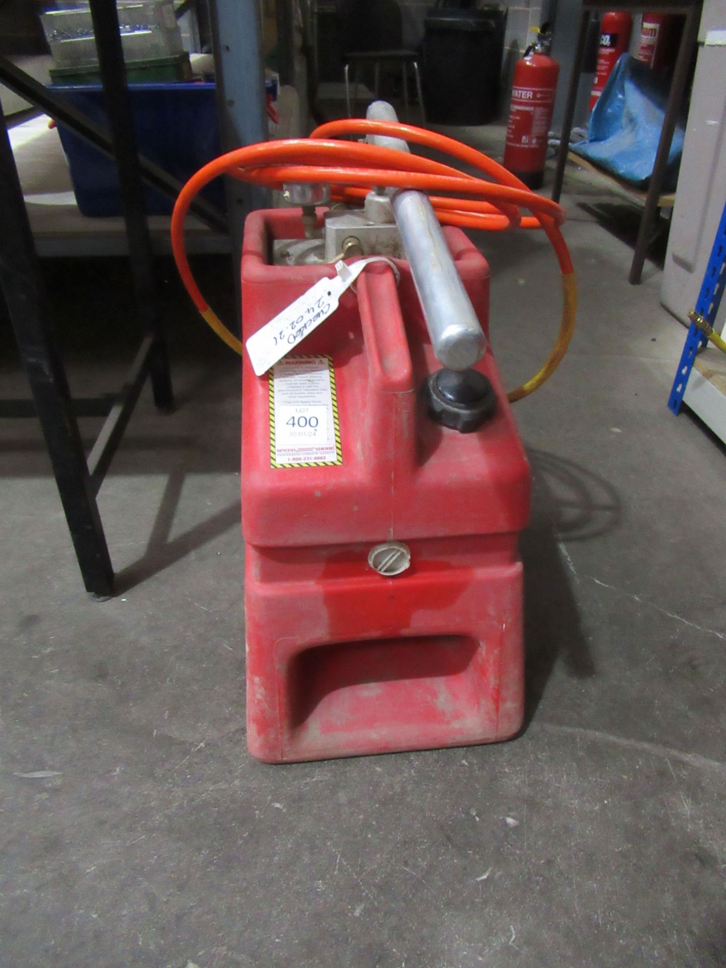 3x Speed Shore Manual Hydraulic Hand Pumps - Image 2 of 7
