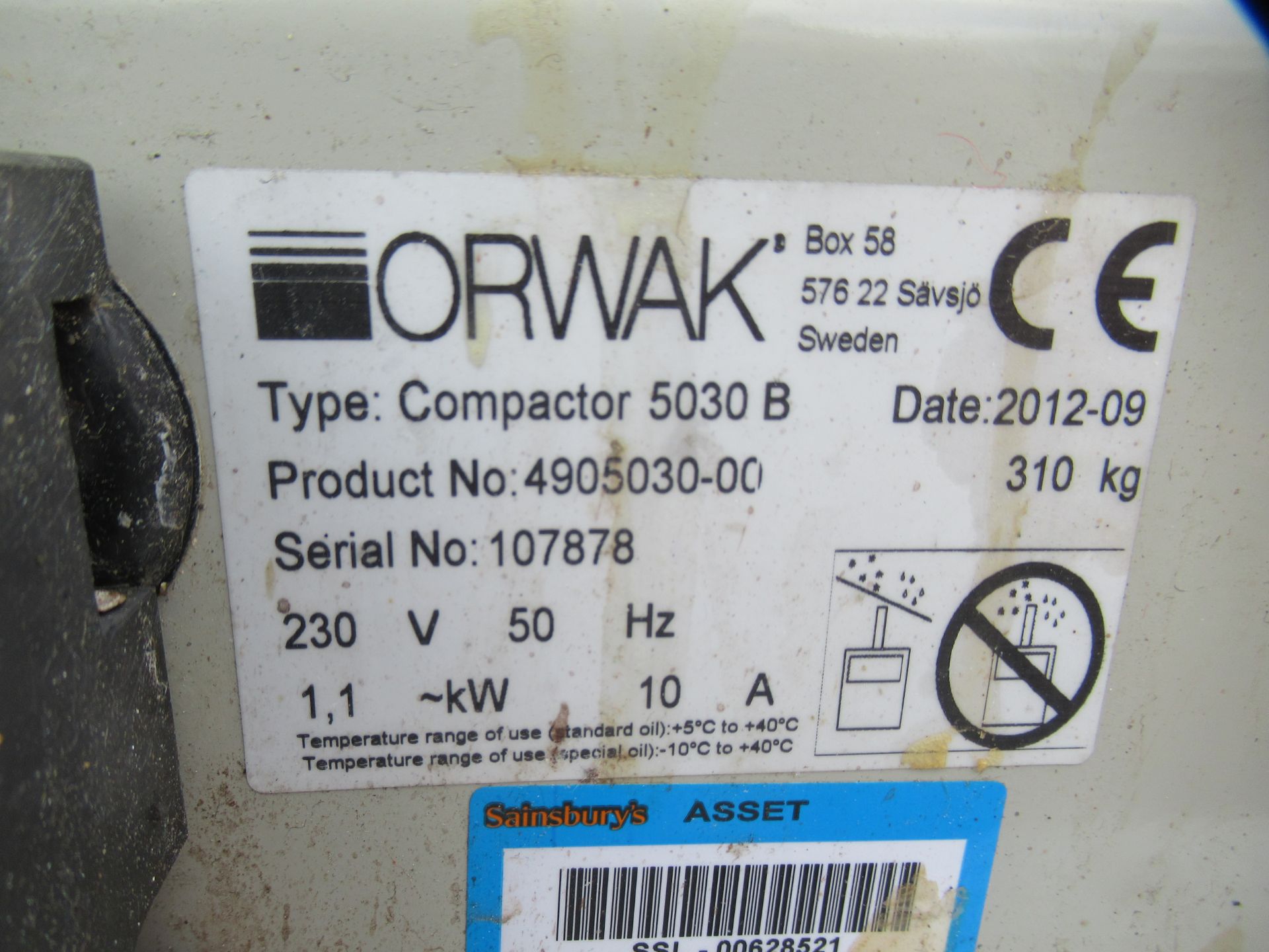 Orwak 5030B Compactor - Image 5 of 5