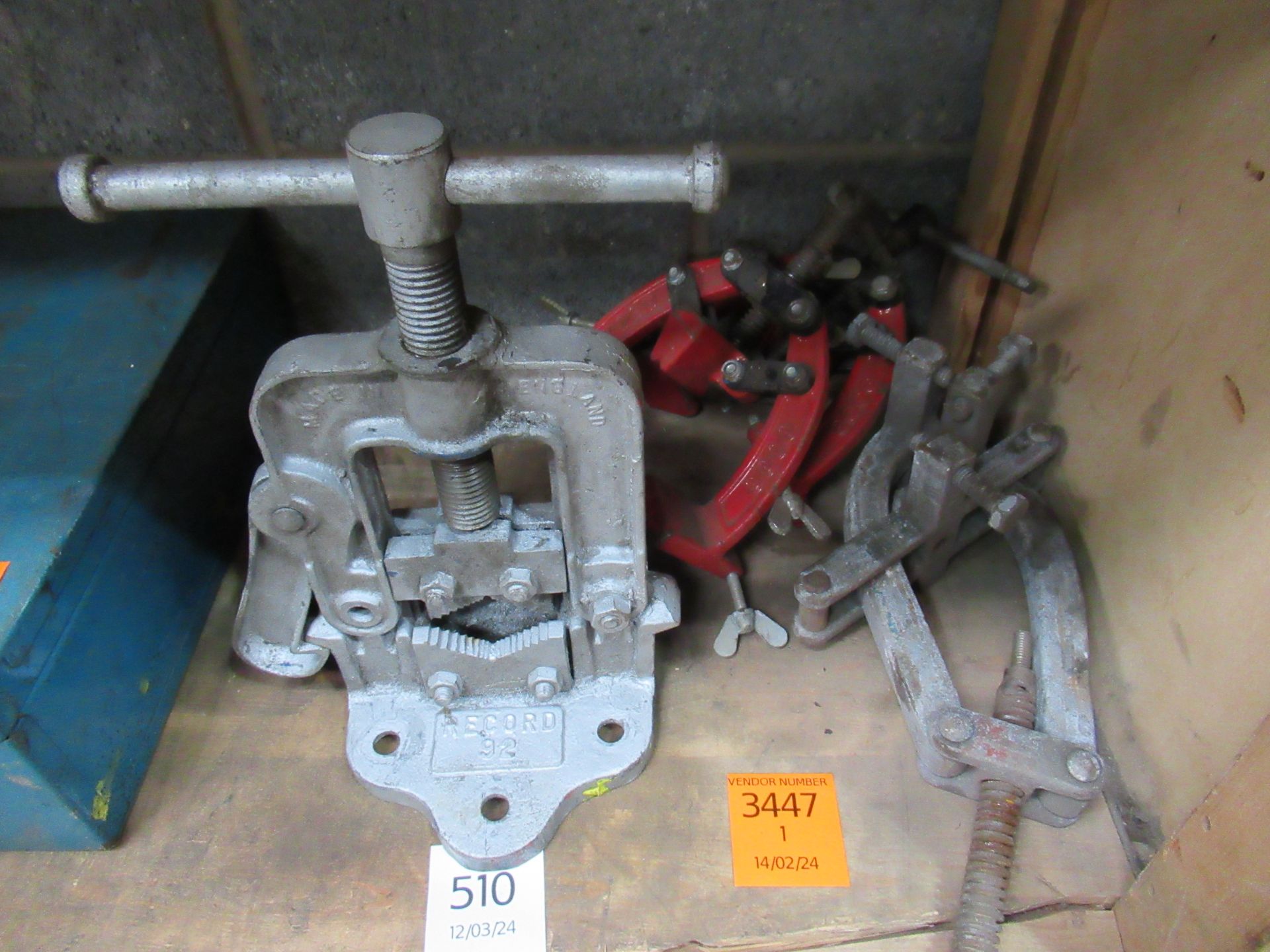 4x Various Pipe Clamps to inc. A Record 92