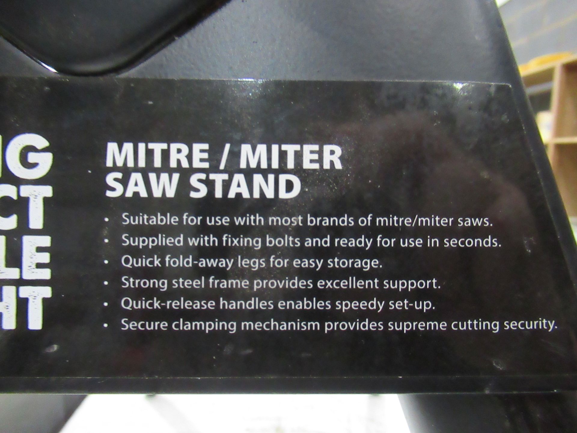 An Evolution, Compact Portable Lightweight Mitre Saw Stand - Image 3 of 9