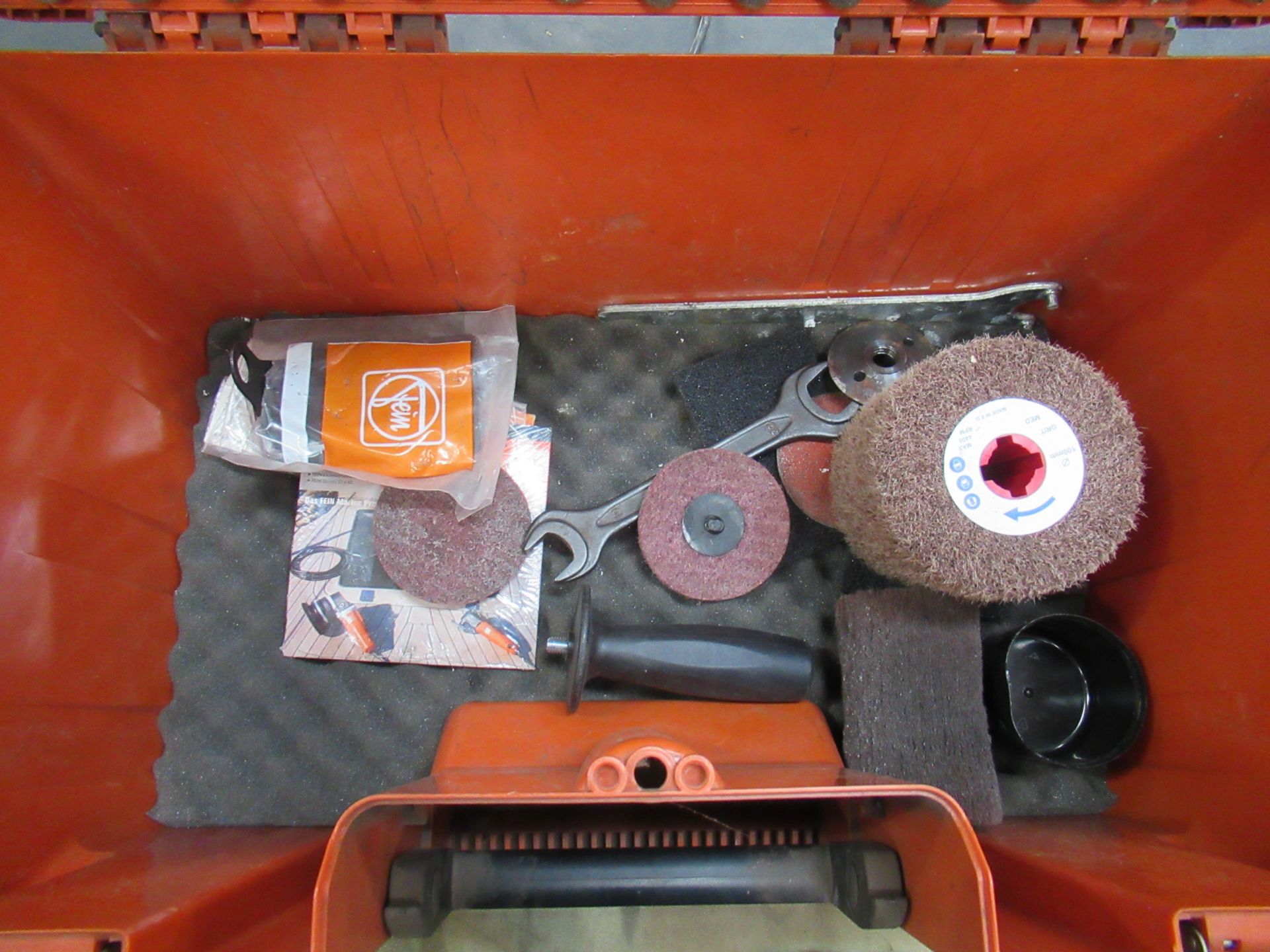 A Fein 110V Hand Sander/Polisher Multi-Tool with carry case - Image 3 of 4