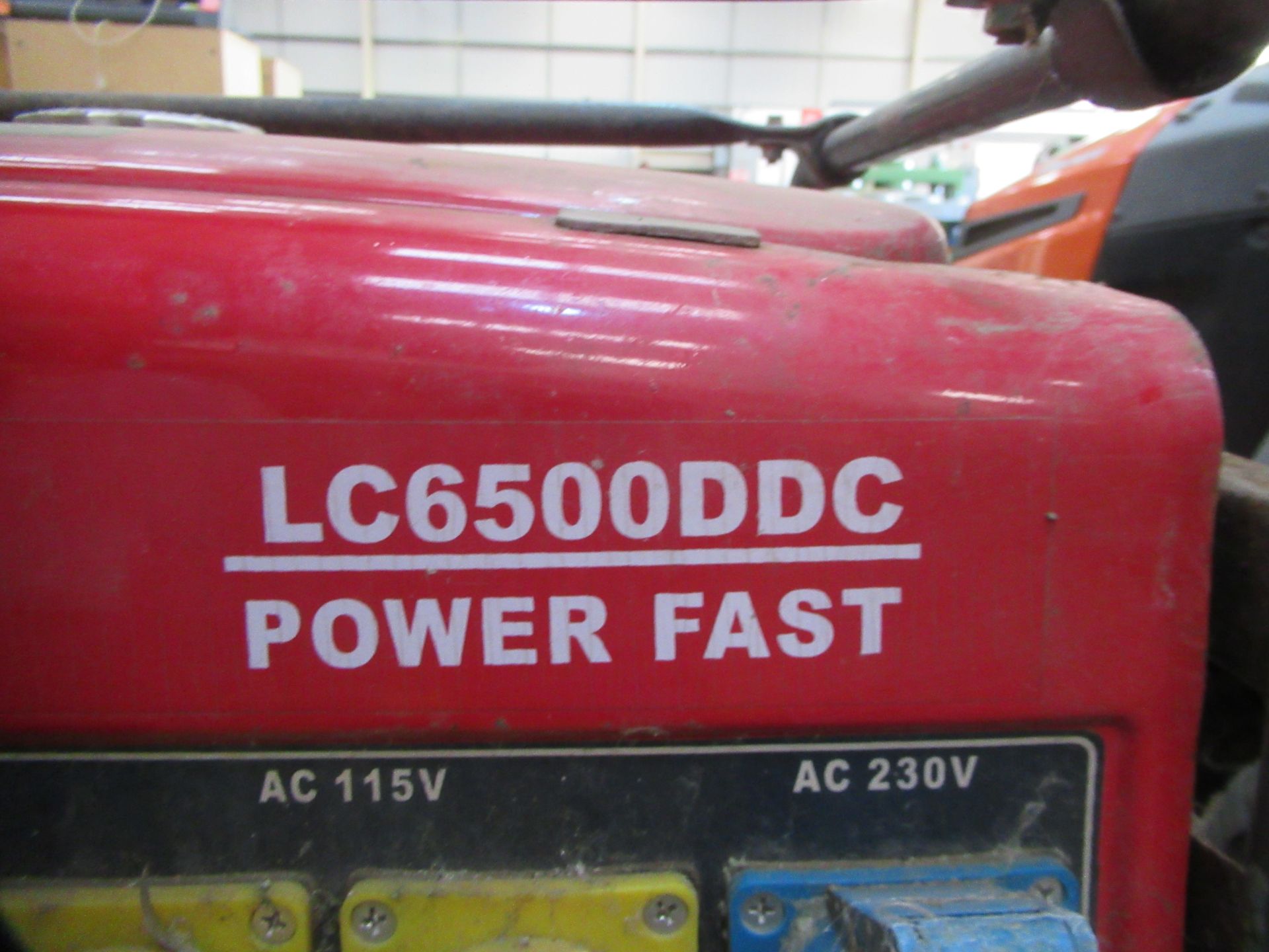 Loncin LC6500DDC Power Fast Mobile Generator - no key - Image 4 of 5