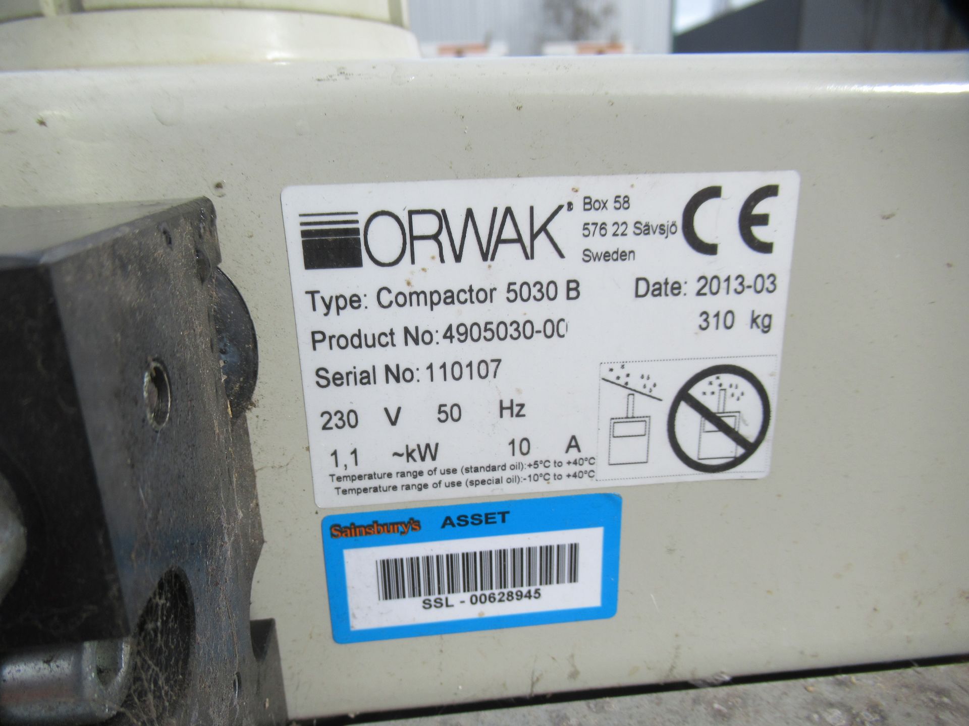 Orwak 5030B Compactor - Image 5 of 5