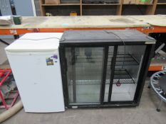 An LG Undercounter Fridge and a Twin Door Display Fridge