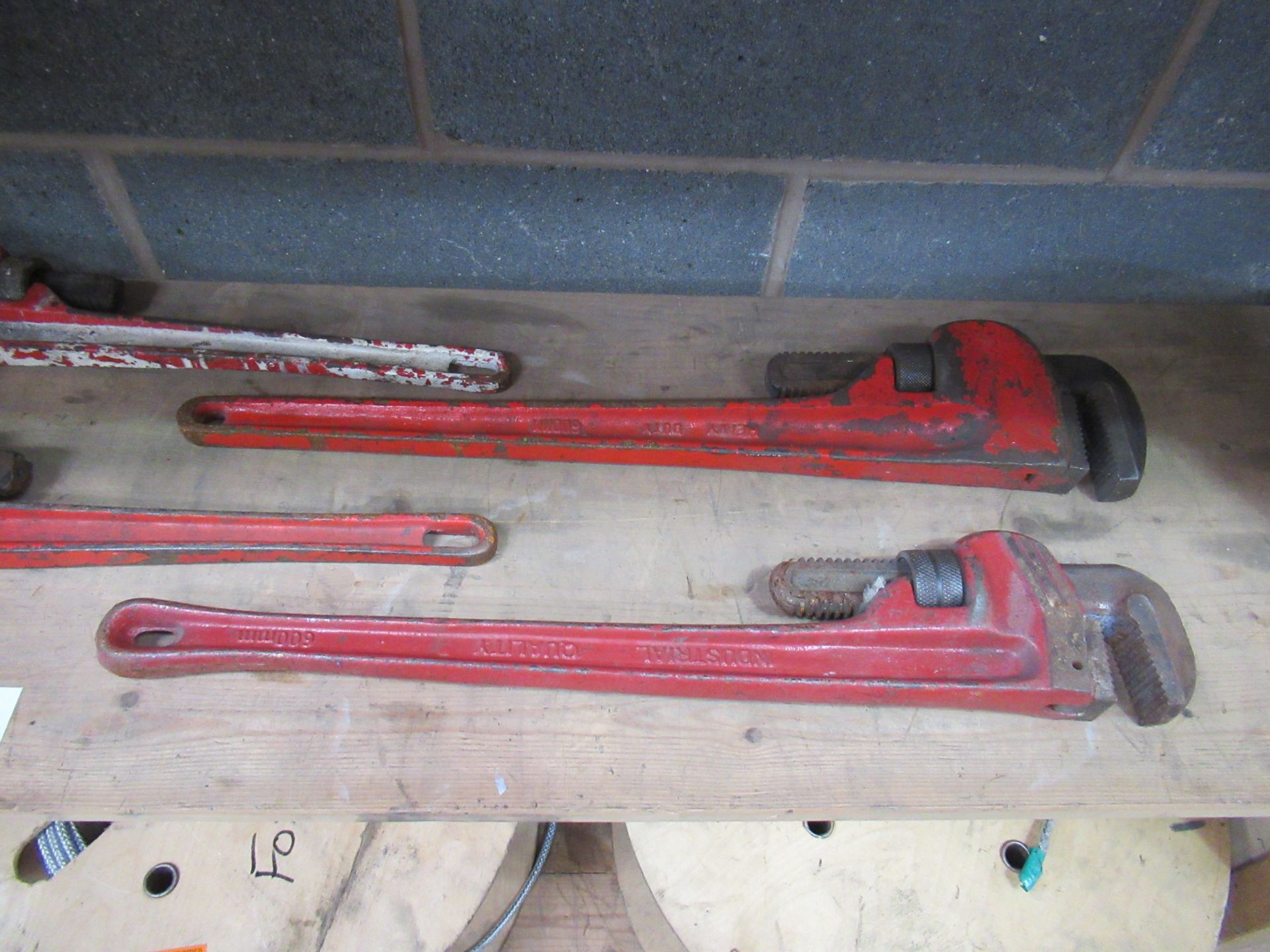 4x Various Pipe Wrenches/Stillsons - Image 3 of 3