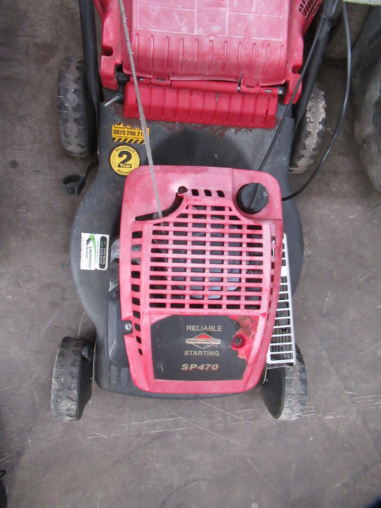 17" Petrol Powered Lawnmower - spares/repairs - Image 2 of 3