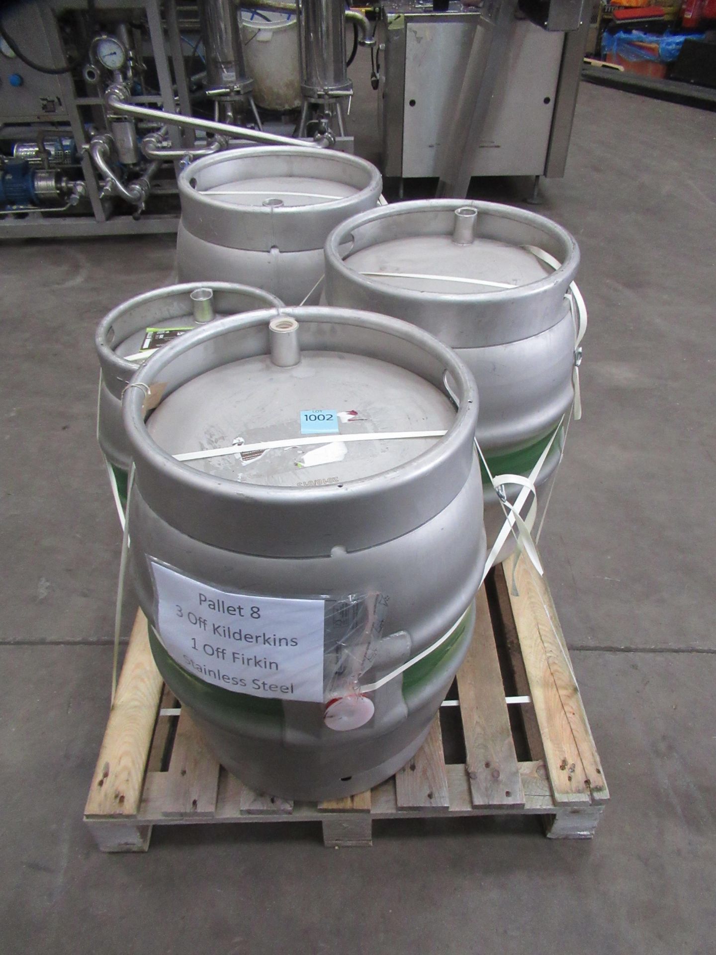 3x Stainless Steel Kilderkins and 1x Stainless Steel Firkin - Image 2 of 5