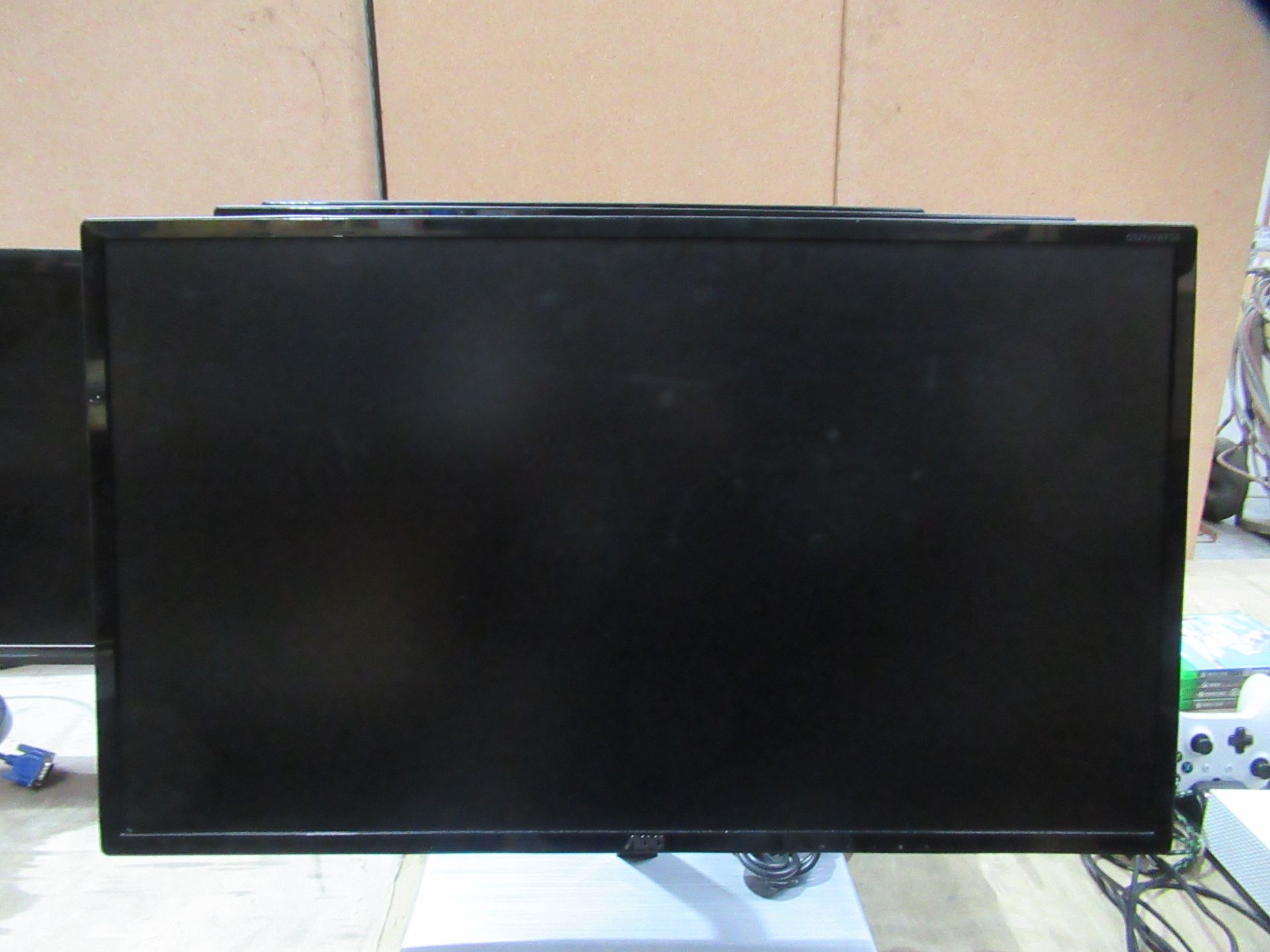 3x AOC LCD Monitors (LED Backlight) - Image 3 of 7