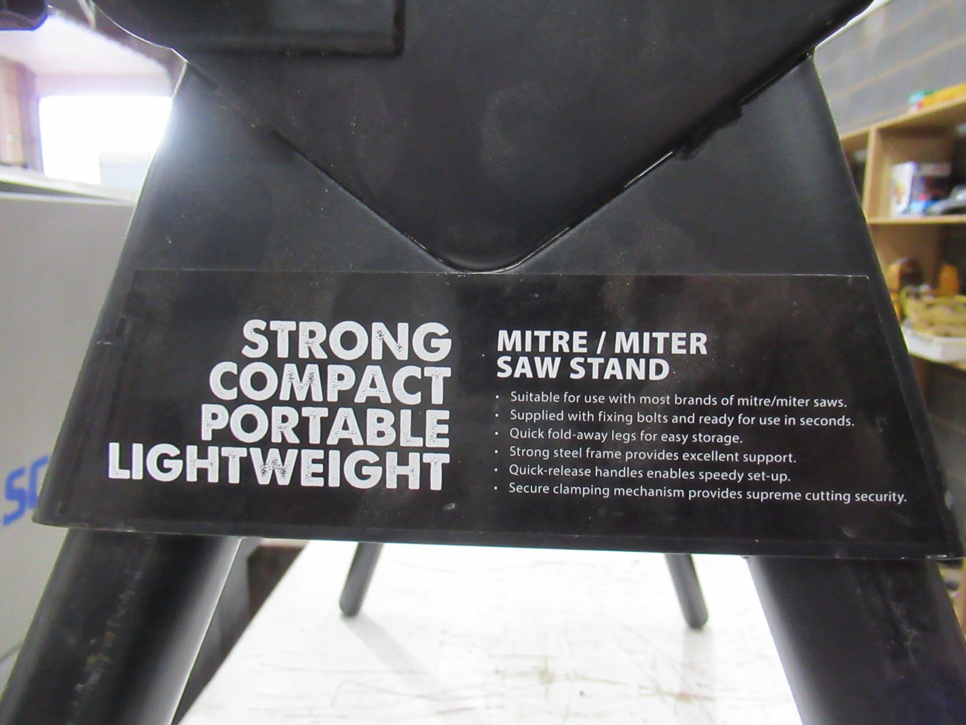 An Evolution, Compact Portable Lightweight Mitre Saw Stand - Image 2 of 9