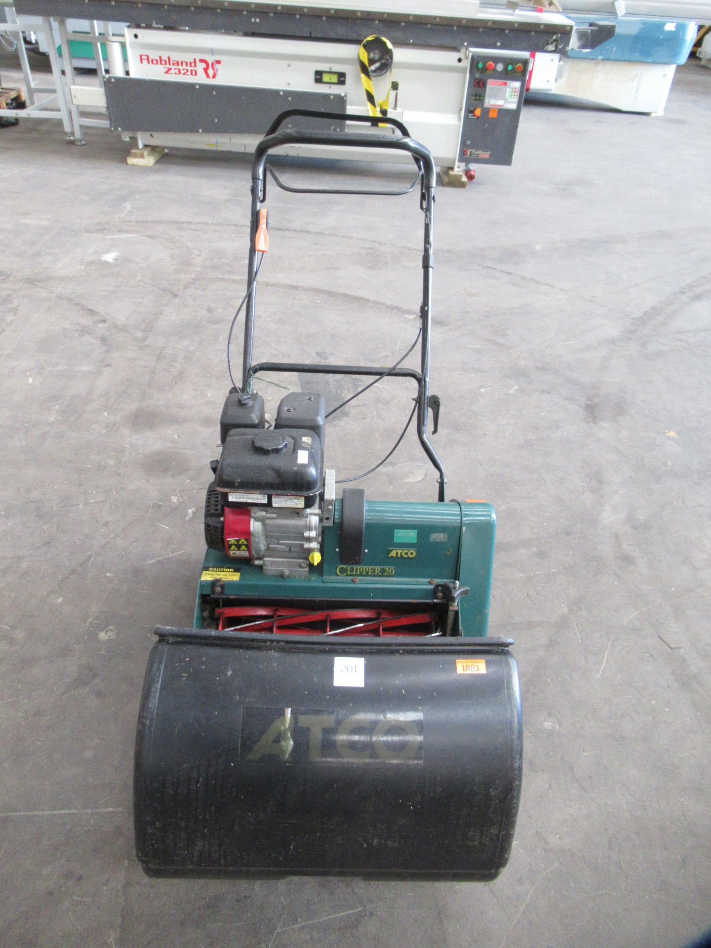 An Atco Clipper 20" Cylinder Mower