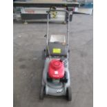 A Honda HRB476 19" Rear Roller Push Mower